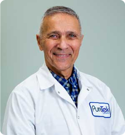 Barry, pharmacist and founder of PharmaPure